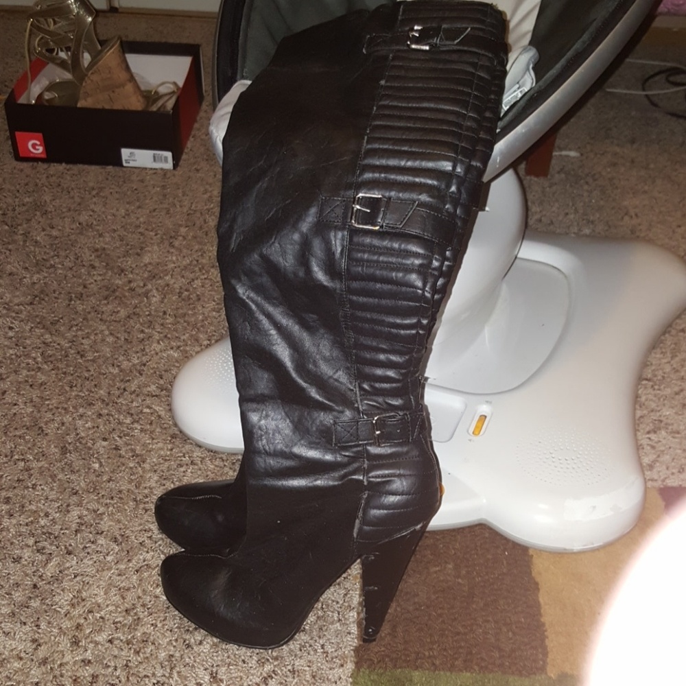 Over the knee boots